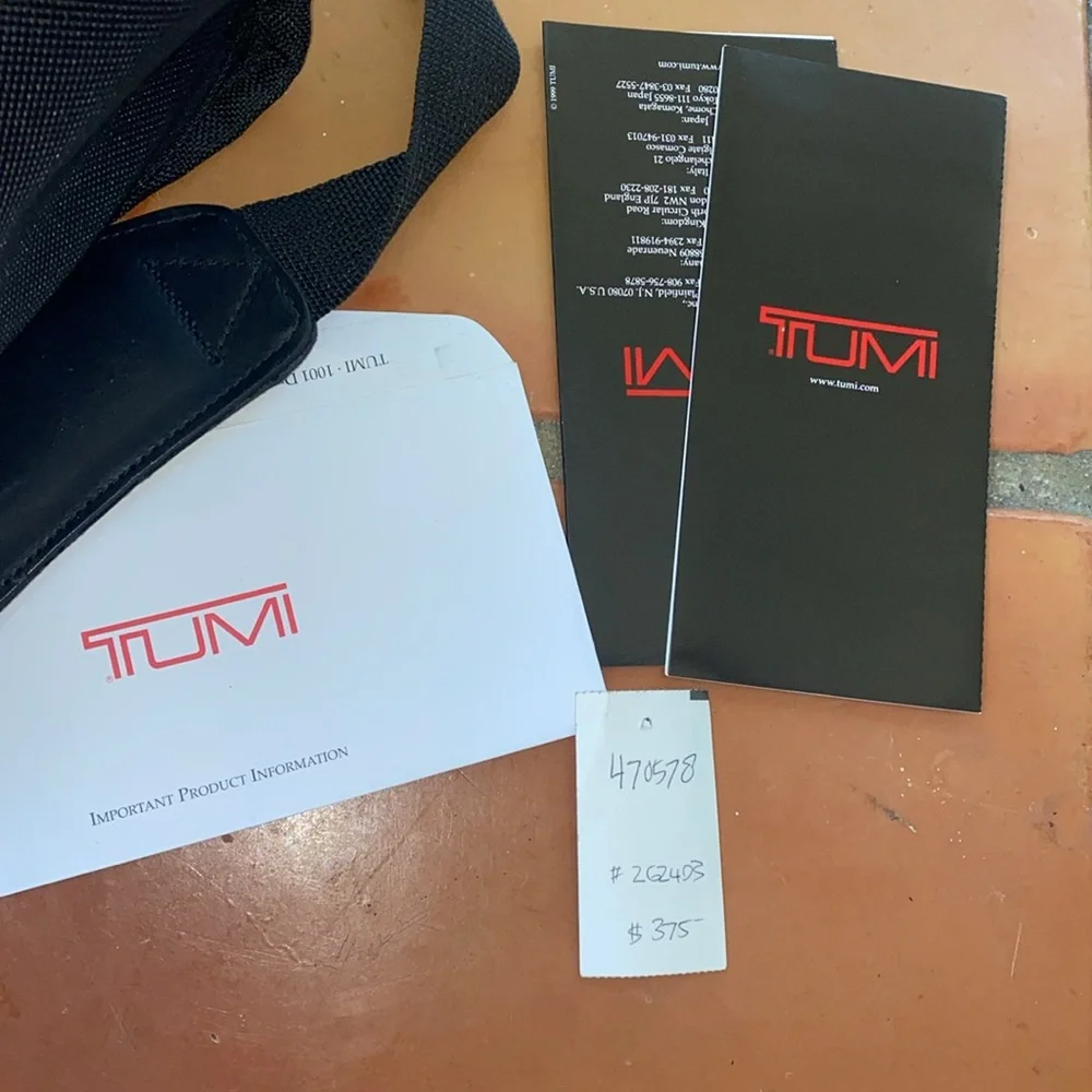 Tumi Safecase Deluxe Organizer Computer Brief